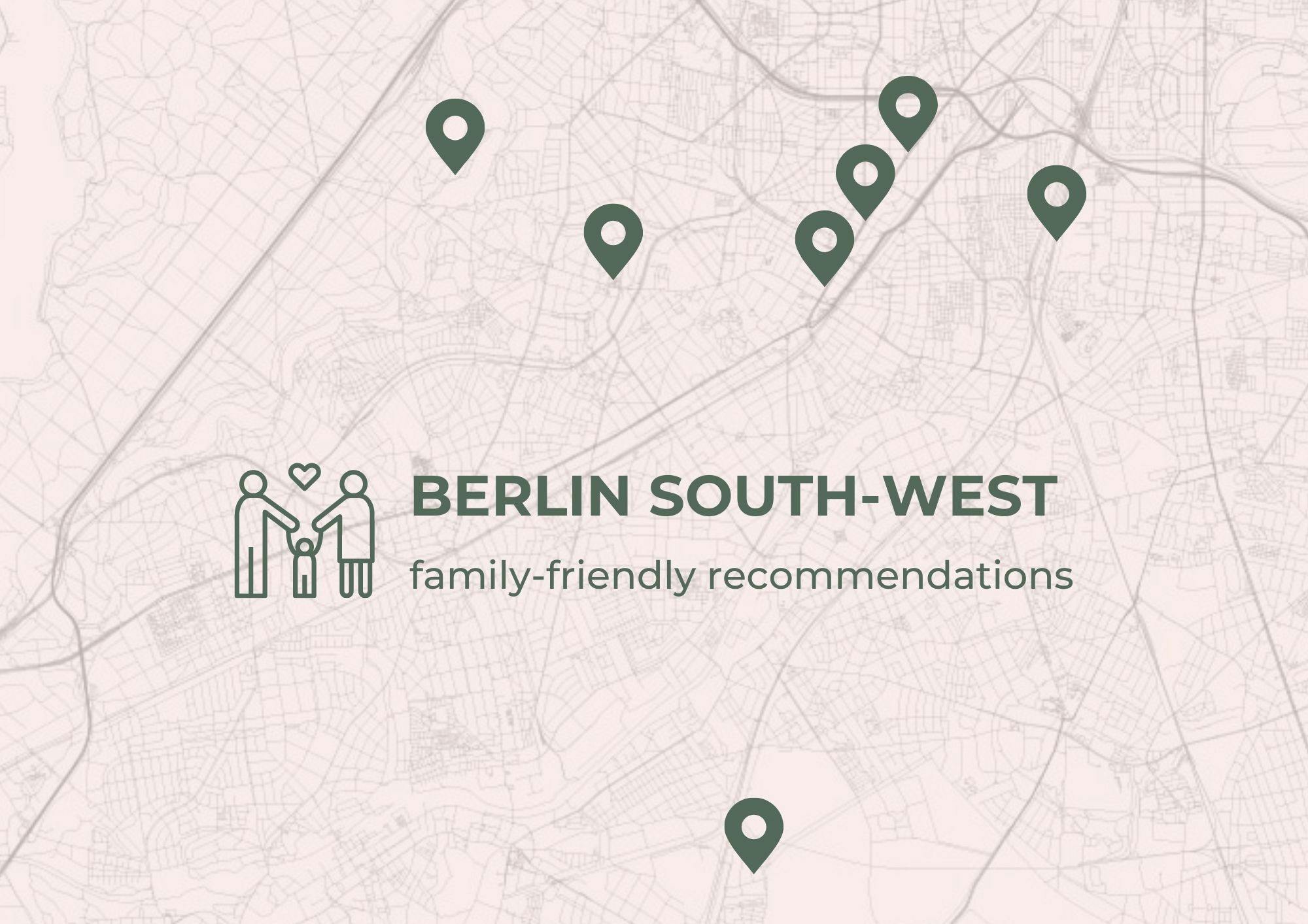 Southwest Berlin map