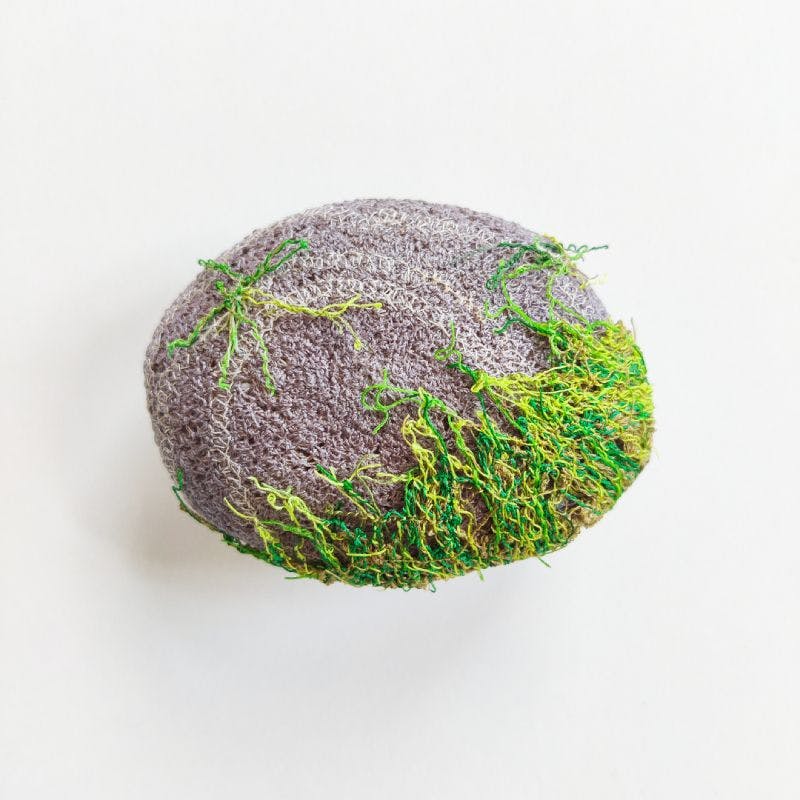 Mossy Pebble by Itamar Yehiel